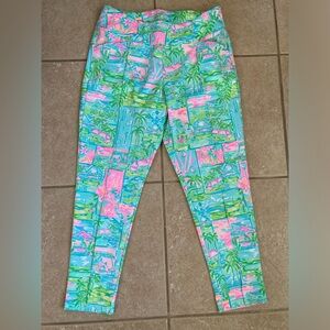 Lilly Pulitzer Honda Classic Corso Pants ~ Sz 14